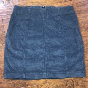 Free people corduroy skirt